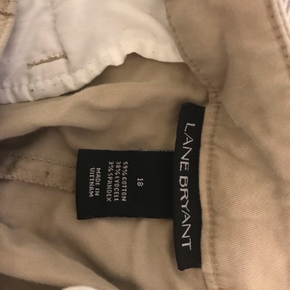Lane Bryant Khaki Pants - Picture 2 of 2